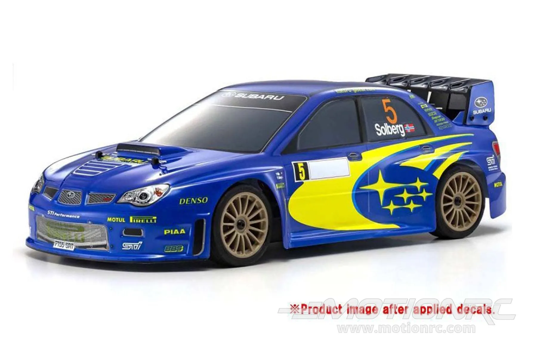 Kyosho Fazer Mk2 FZ02 Subaru Impreza WRC2006 1/10 Scale 4WD Car - RTR