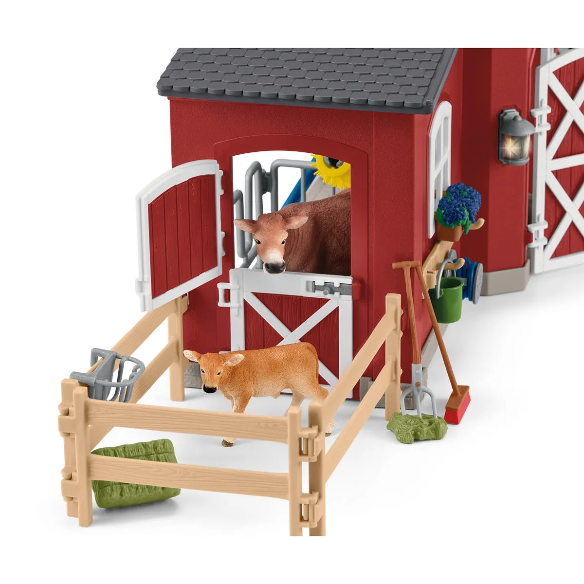 Large Barn with Animals and Accessories