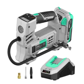 Litheli 20V Cordless Multi-function Inflator   2.0Ah Battery & Charger