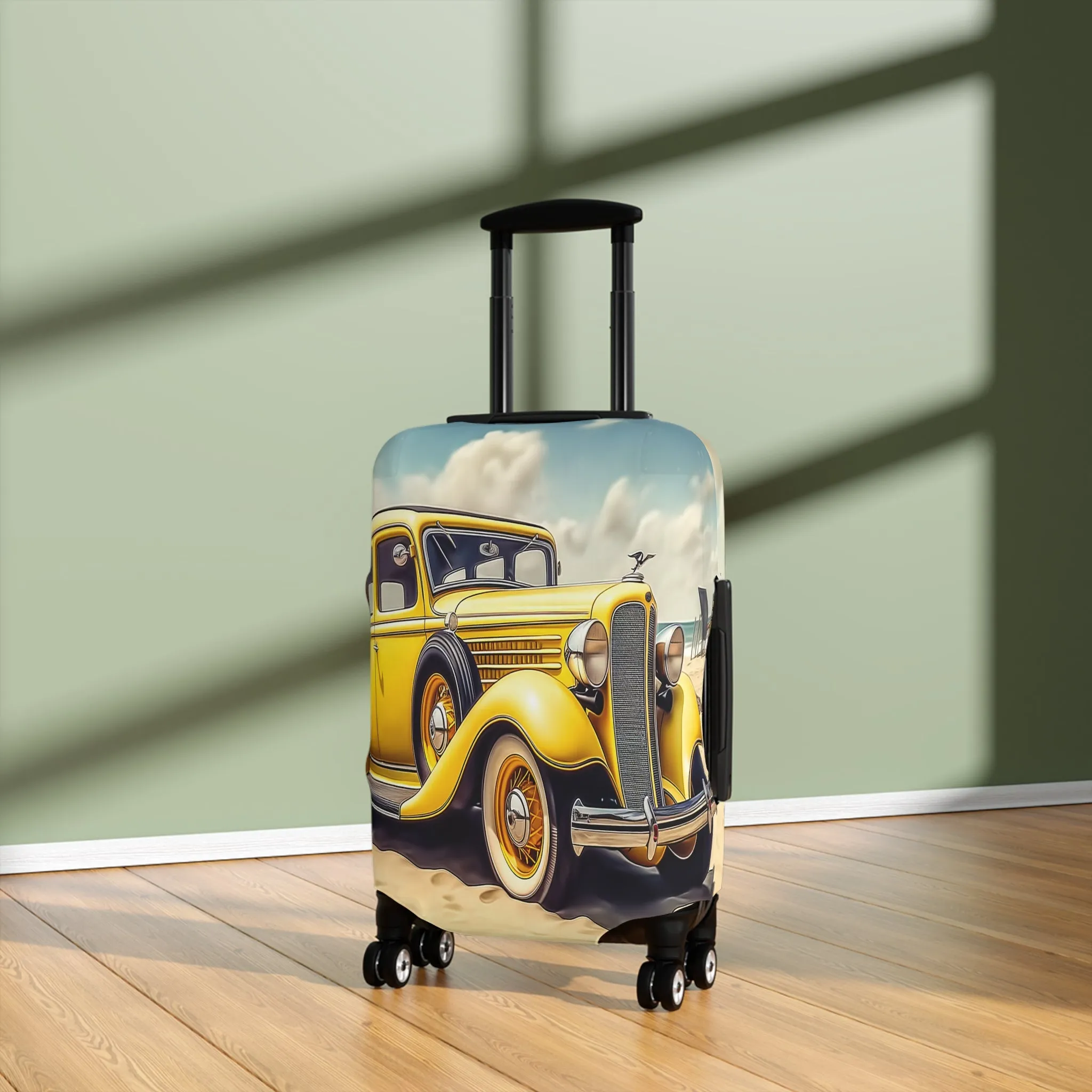 Luggage Cover, Vintage Car, awd-331