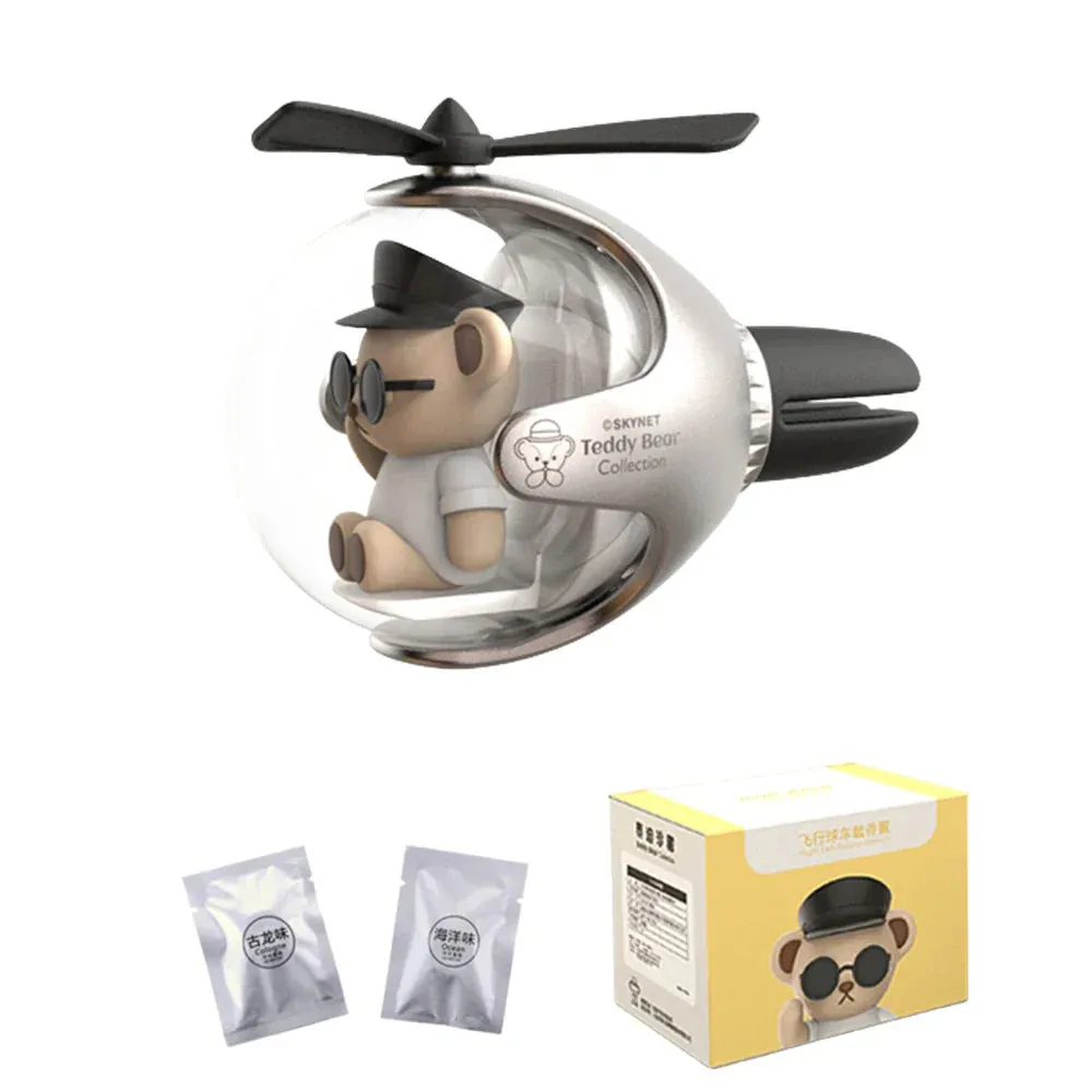 Luminous Helicopter Animals Car Air Freshener