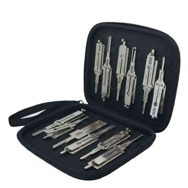 Magnetic Carrying Case for Lishi Tools - LARGE  (Holds 12)