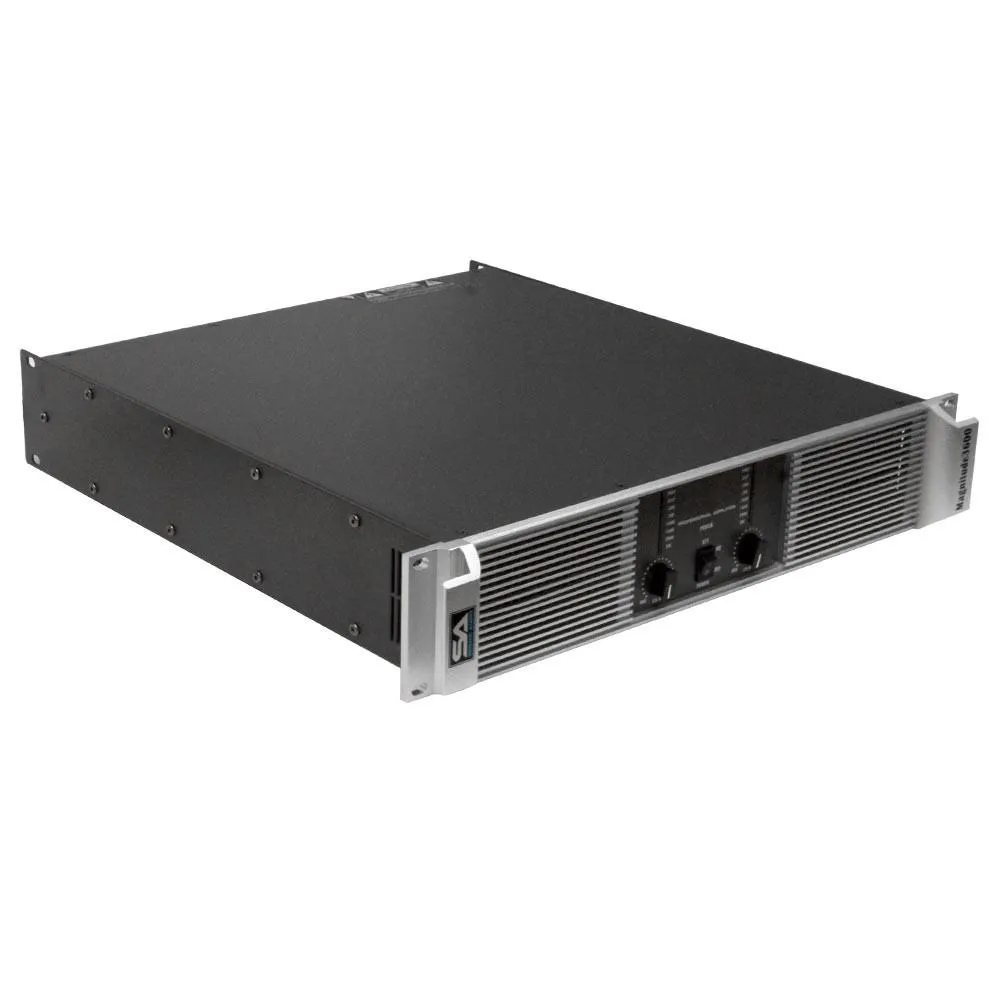 Magnitude3600 - 2 Channel Power Amplifier - 1200 Watts RMS per Channel at 8 Ohms (2400 W at 2 Ohms)