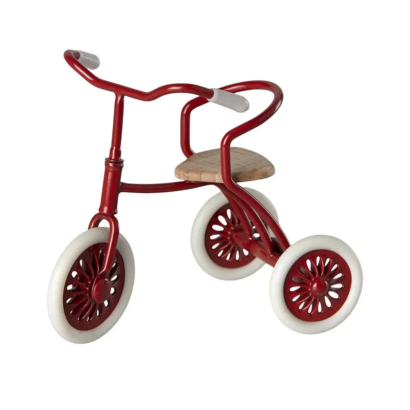 Maileg | Abri a Tricycle for Mouse Red 2024