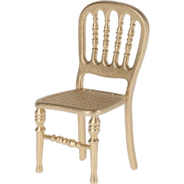 Maileg Chair Mouse - Gold