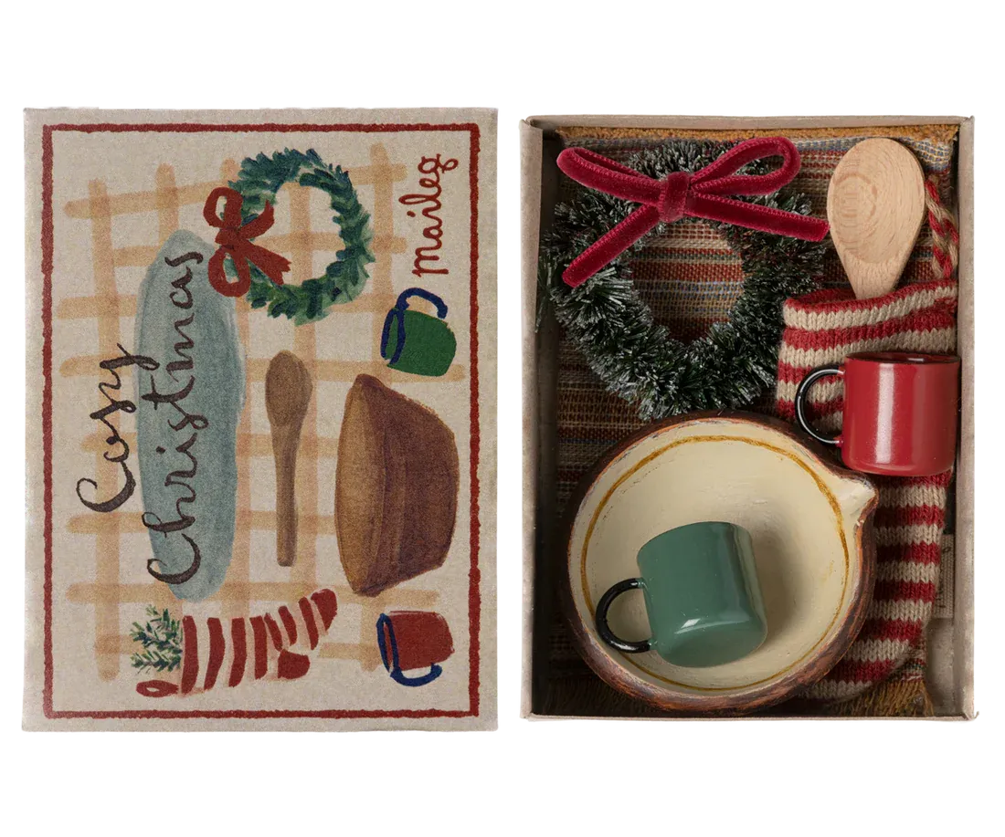 Maileg  Cosy Christmas Set, Mouse