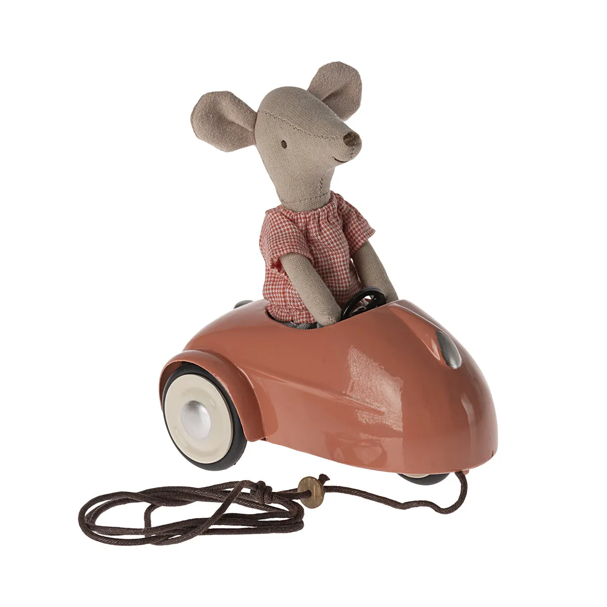 Maileg Mouse Car - Coral