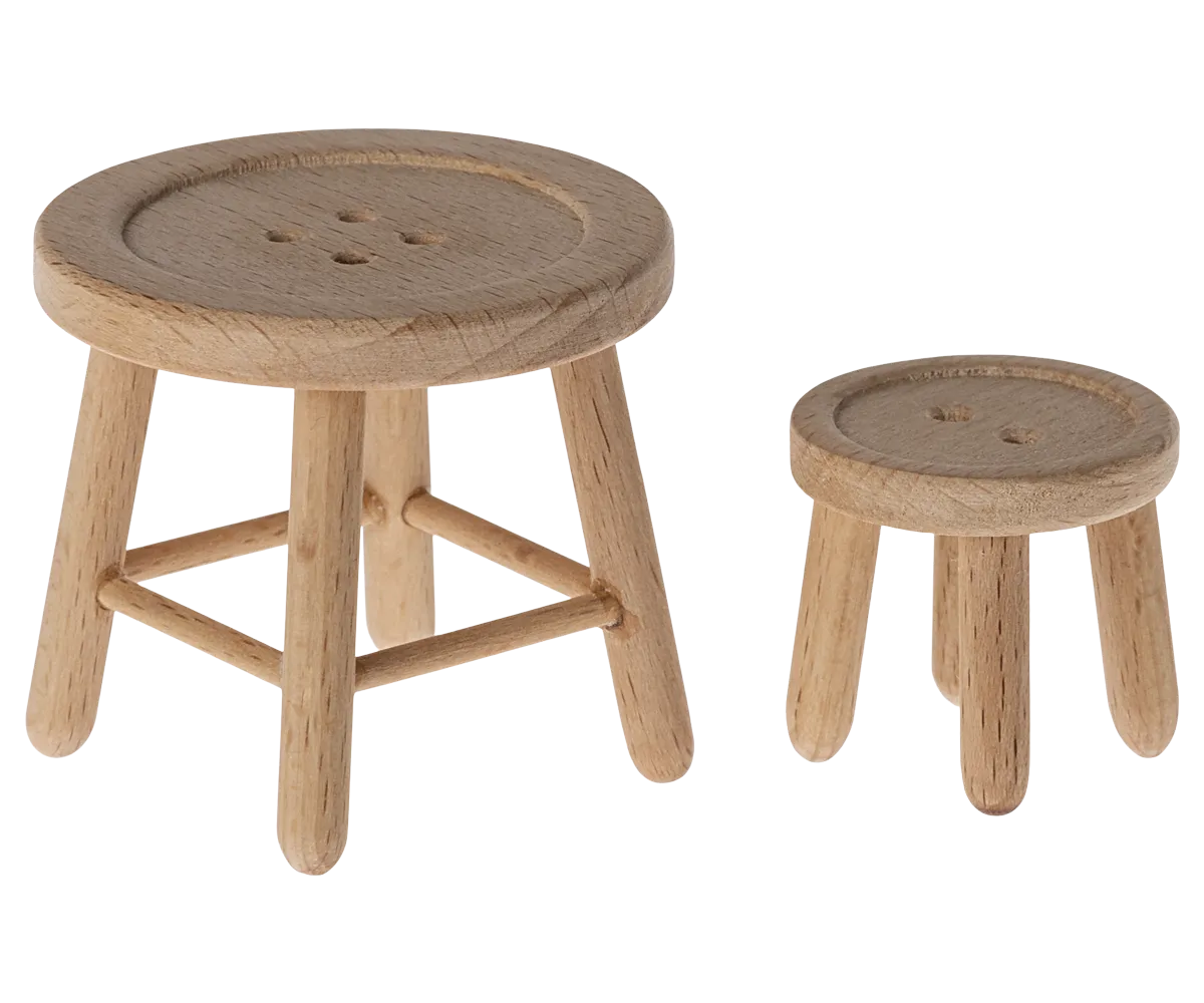 Maileg Mouse Table & Stool