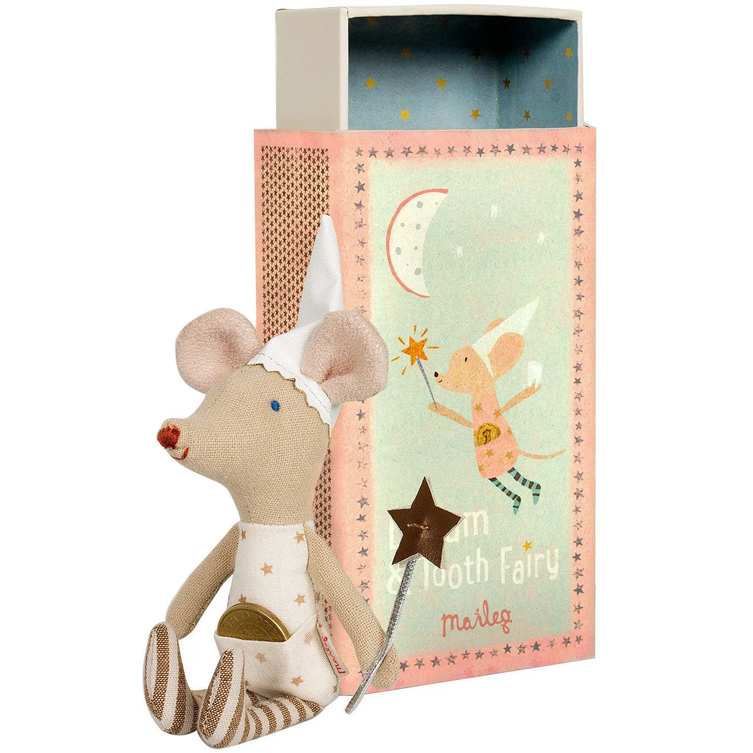 Maileg Mouse Tooth Fairy in Box Girl