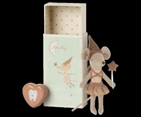 Maileg Rose Tooth Fairy Mouse in Box