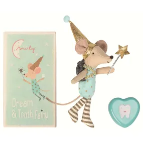 Maileg Tooth Fairy Big Brother Mouse with Metal Box