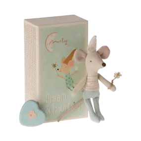 Maileg - Tooth Fairy little brother mouse with matchbox