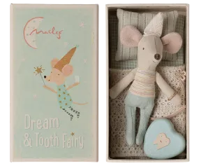 Maileg Tooth Fairy Mouse in Matchbox – Little Brother