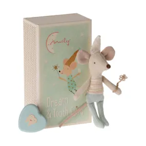 Maileg Tooth Fairy Mouse, Little Brother in Matchbox