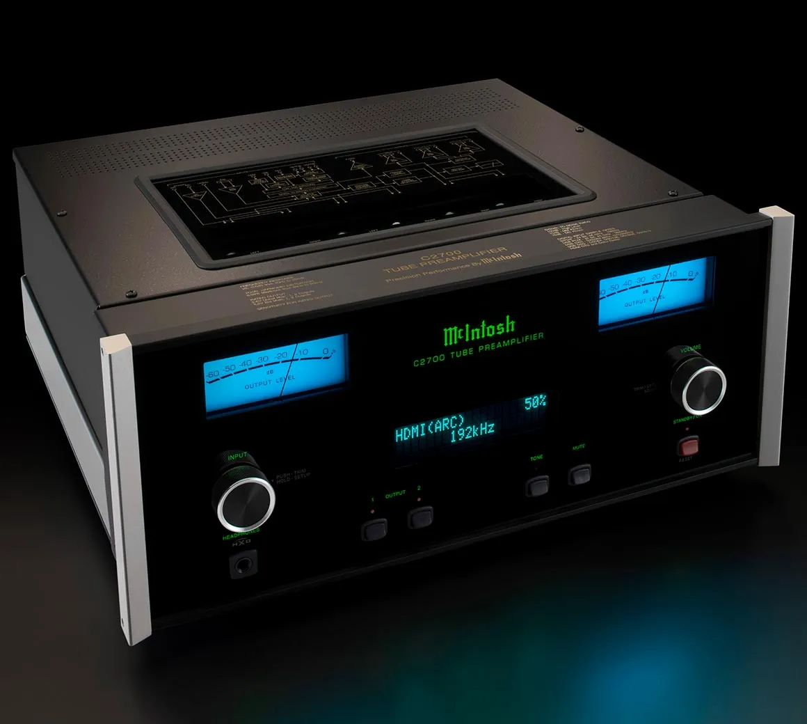 McIntosh C2700 2-Channel Vacuum Tube Preamplifier