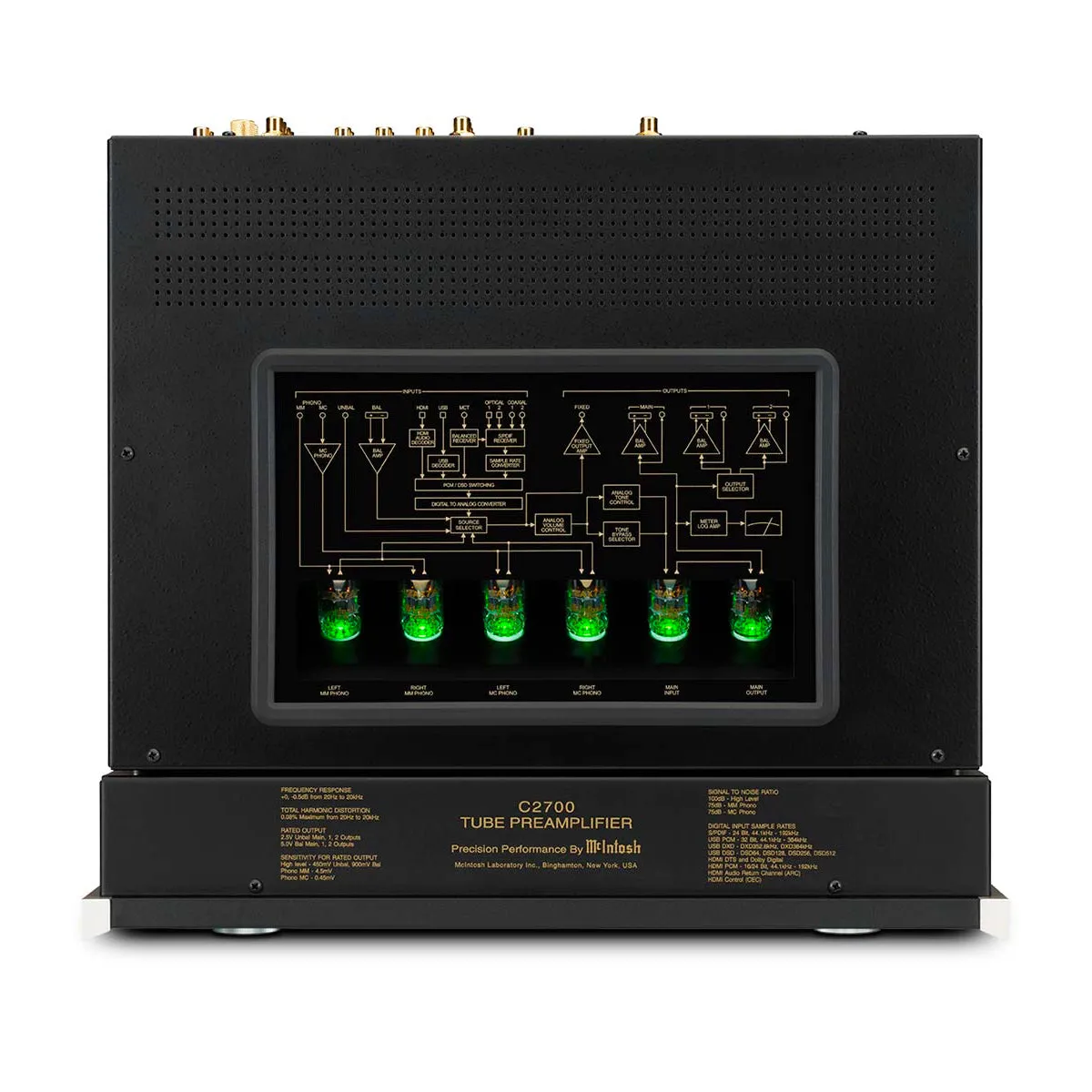 McIntosh C2700 2-Channel Vacuum Tube Preamplifier