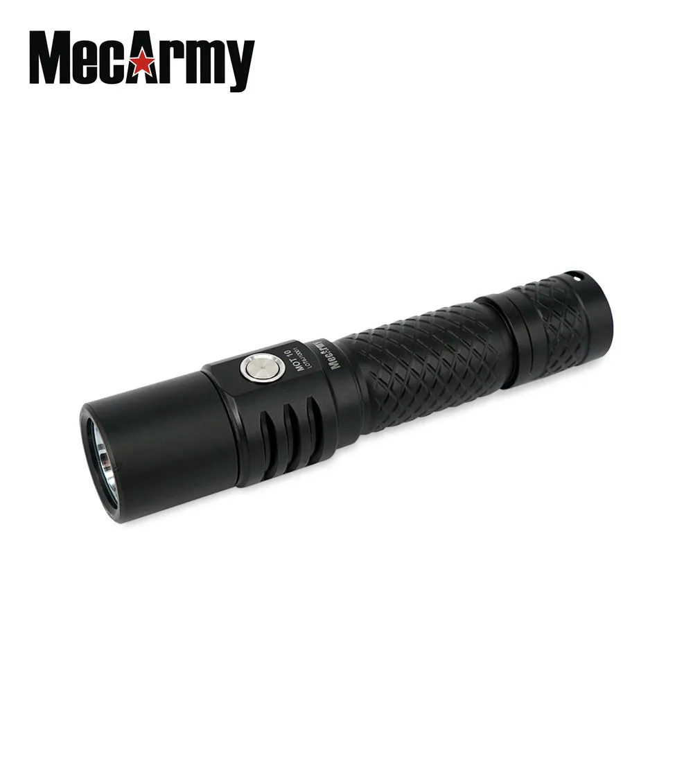 MecArmy MOT10 1000 Lumen CREE XPL-HI V3 LED USB Rechargeable Flashlight and Powerbank