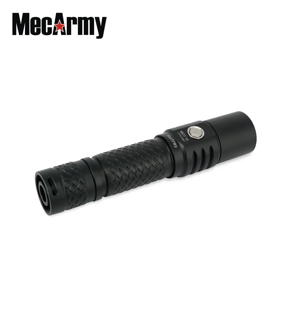 MecArmy MOT10 1000 Lumen CREE XPL-HI V3 LED USB Rechargeable Flashlight and Powerbank