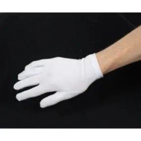 Mens White Short Gloves