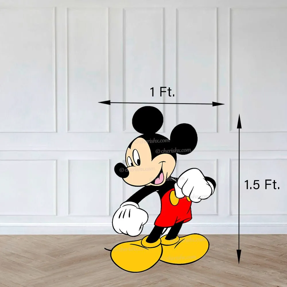 Mickey Cutout Kids Birthday