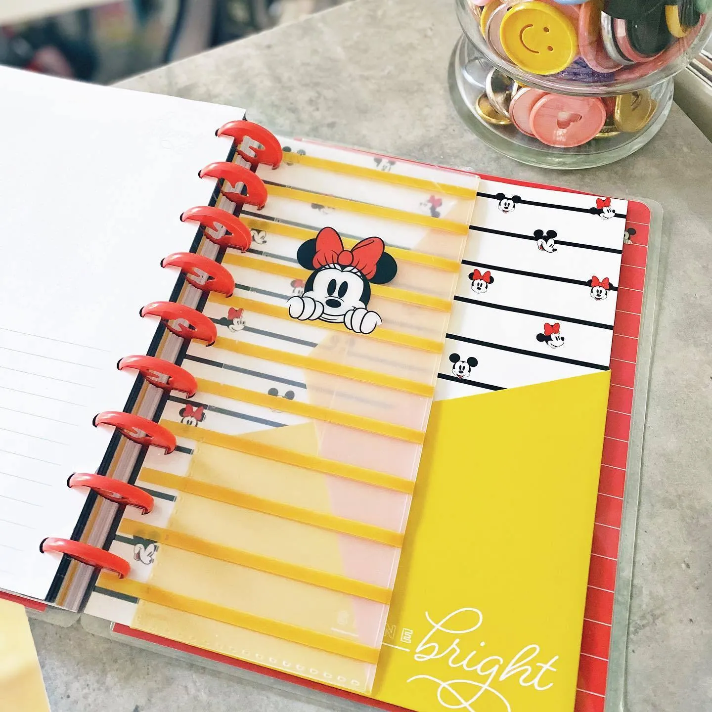 Mickey Mouse and Minnie Mouse Snap In Envelopes - 3 Pack