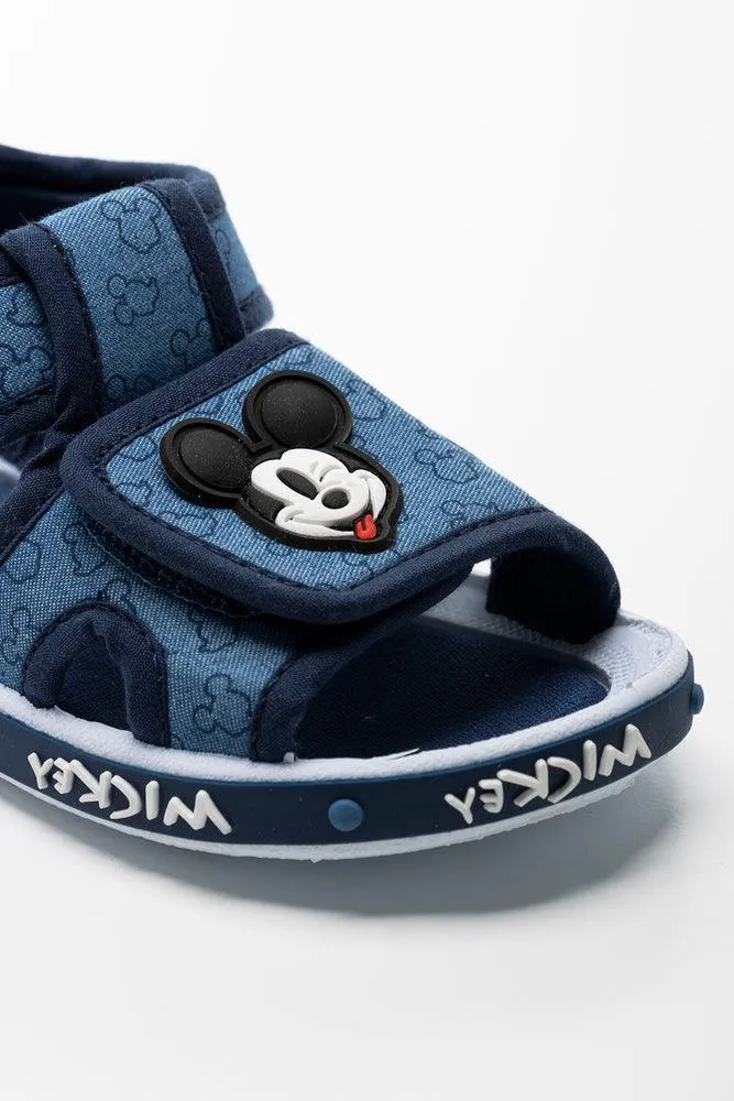 Mickey Mouse Denim Sandal Blue