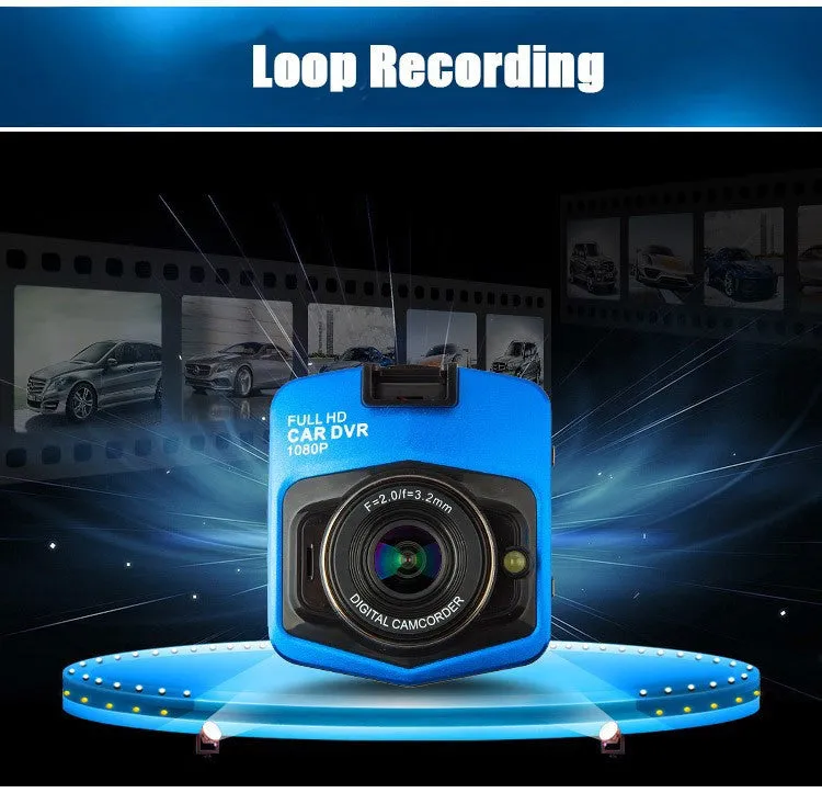 Mini Car DVR Camera Topbox GT300 Dashcam Full HD 1080P Video Registrator Recorder G-sensor Night Vision Dash Cam