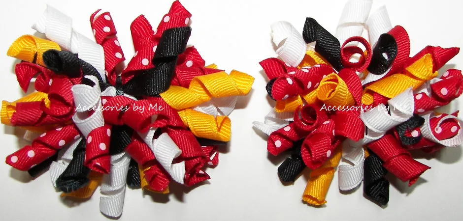 Minnie Mouse Korker Hair Bow