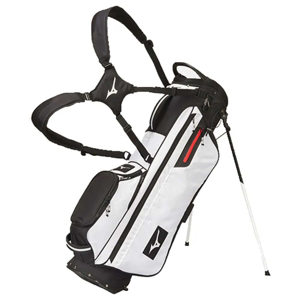 Mizuno BR-D3 Stand Bag - White/Black