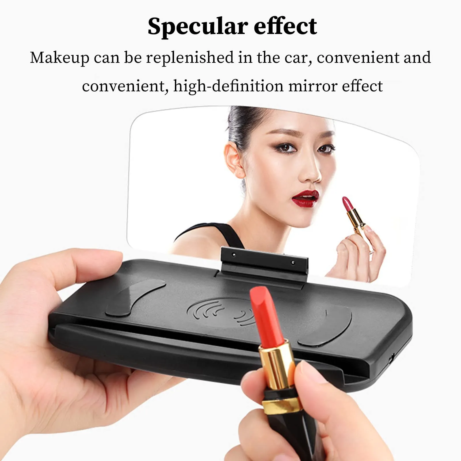 Mobile Holder HUD Car Navigation Projector - Head Up Display Intelligent Induction Wireless Fast Charging Charger - Phone Smartphone Holder Compatible with Android & iOS