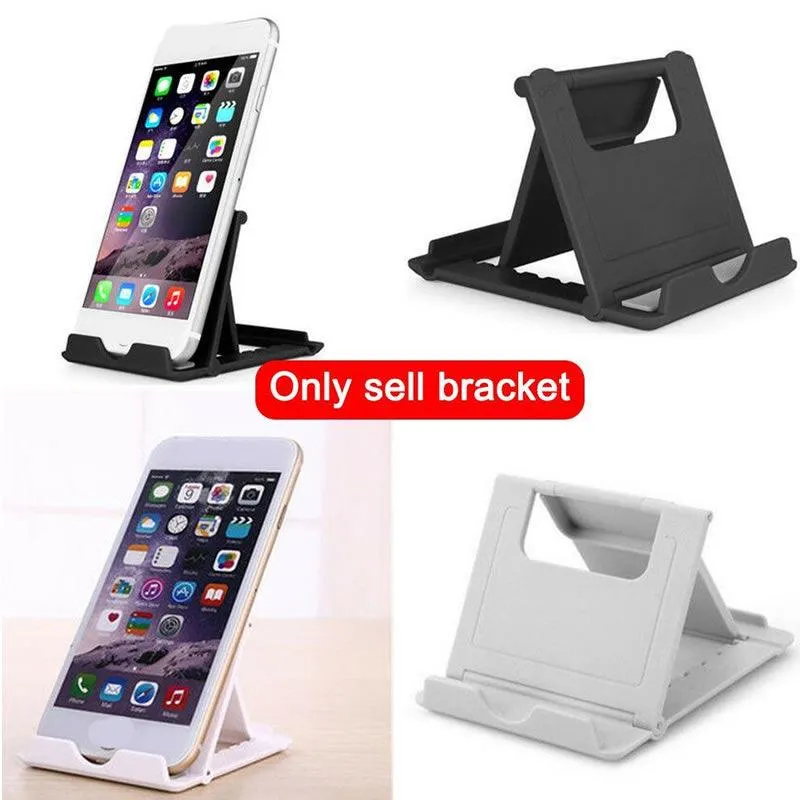 Mobile Phone Folding Portable Desk Stand Holder As-50479 Black