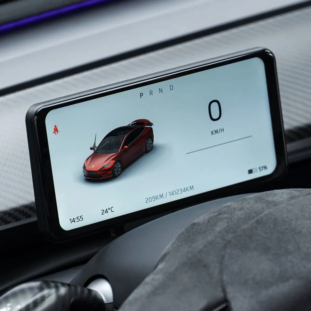 Model 3/Y/3 Highland F63 With Carplay Dashboard Display Tesstudio®