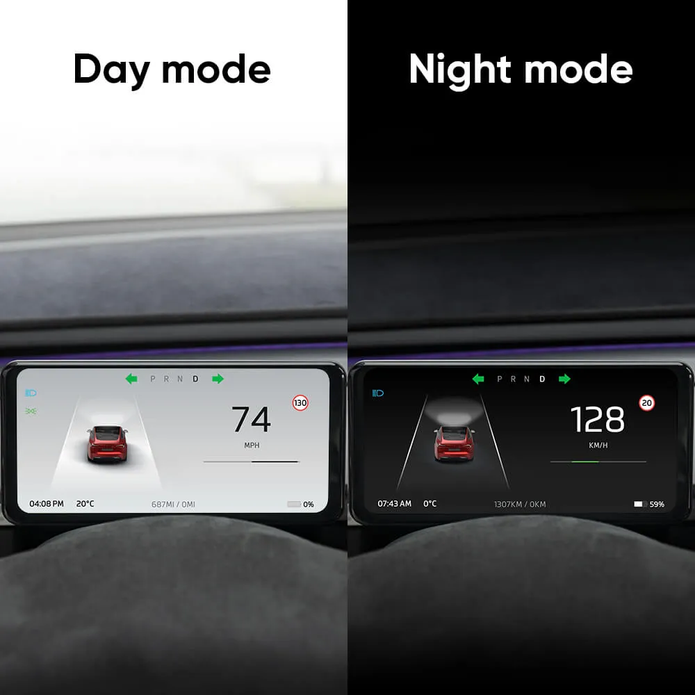 Model 3/Y/3 Highland F63 With Carplay Dashboard Display Tesstudio®