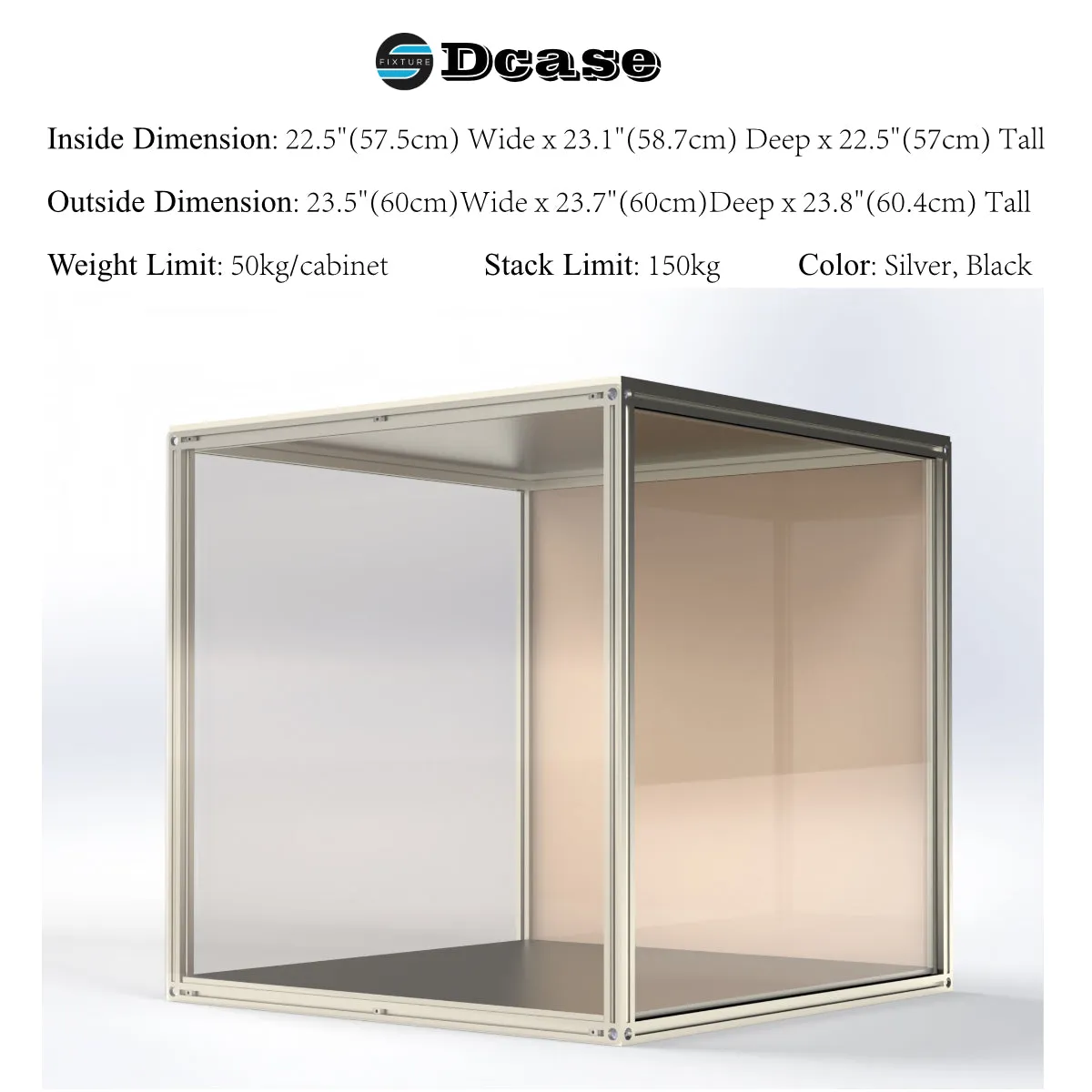 Modular Display Case System - The Dcase