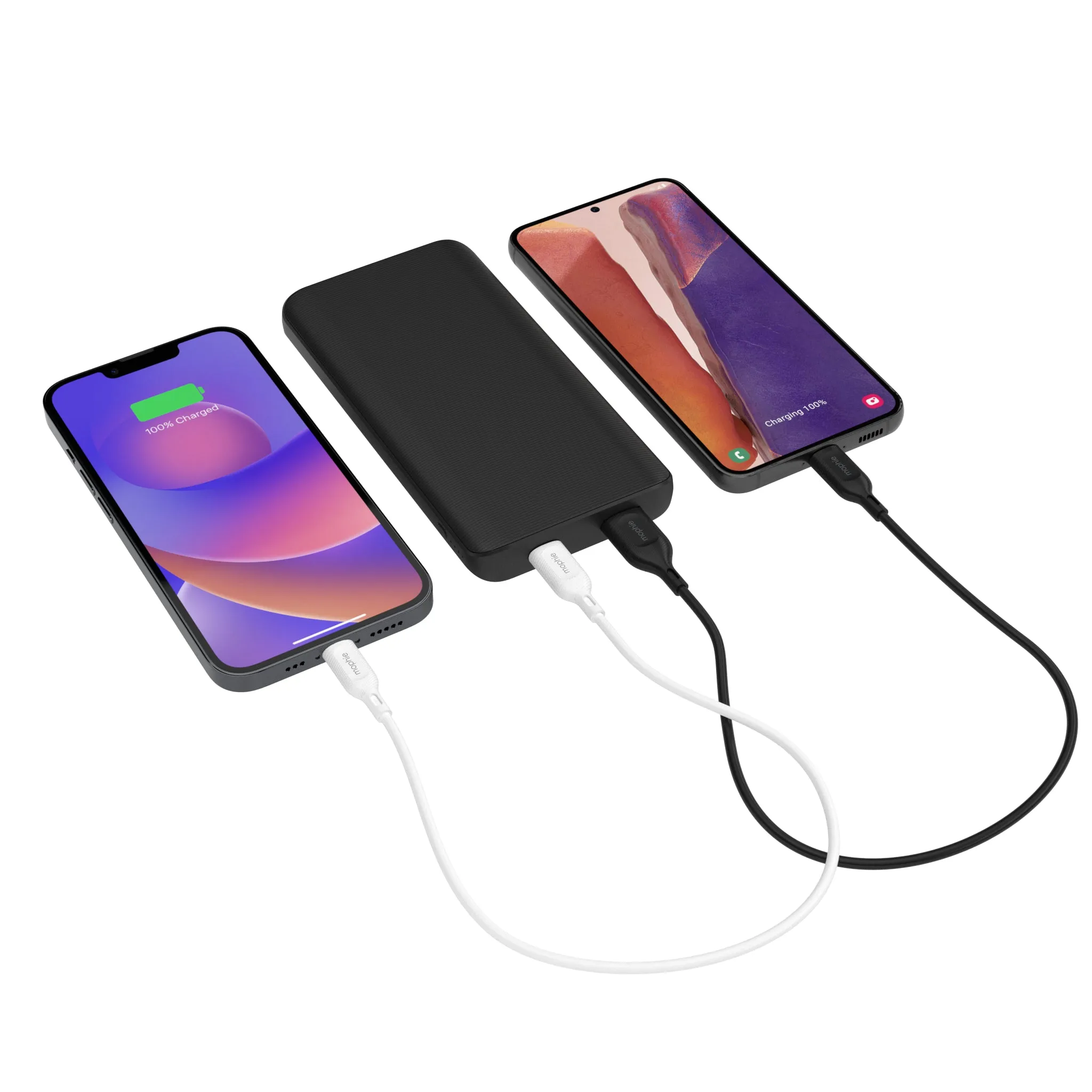 Mophie Essentials - Power Bank - 10000 Mah - 2 Output Connectors (Usb, 24 Pin Usb-C)