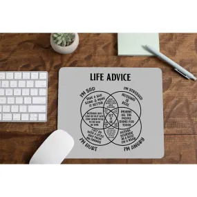 Mousepad - Life Advice