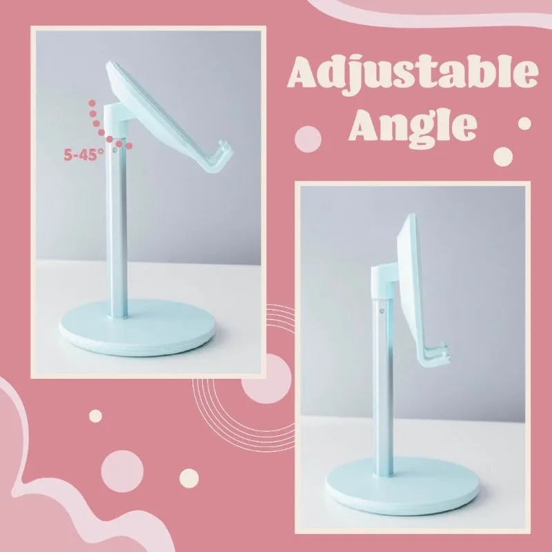 Multi-Angle Extendable Desk Cell Phone Holder & iPad Stand