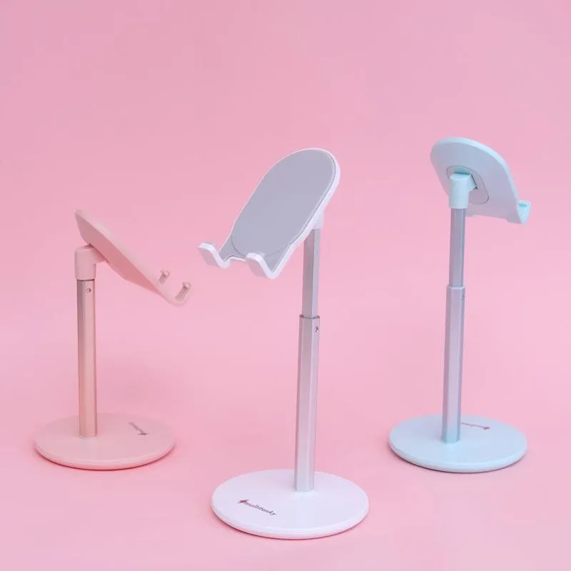 Multi-Angle Extendable Desk Cell Phone Holder & iPad Stand