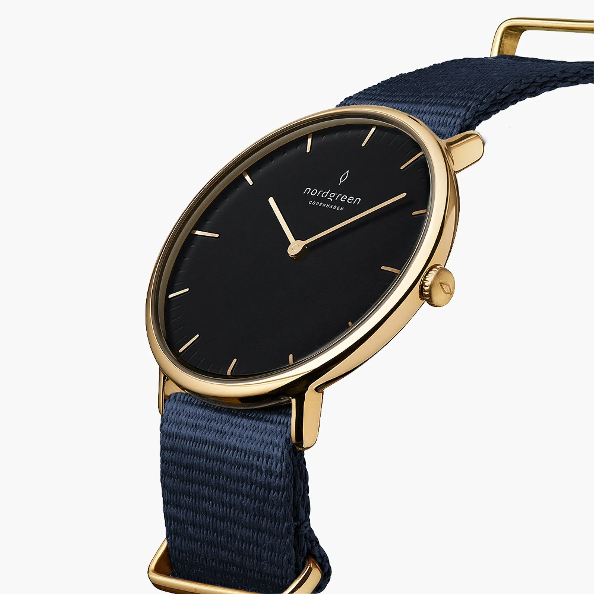 Native | Black Dial - Navy Blue Nylon