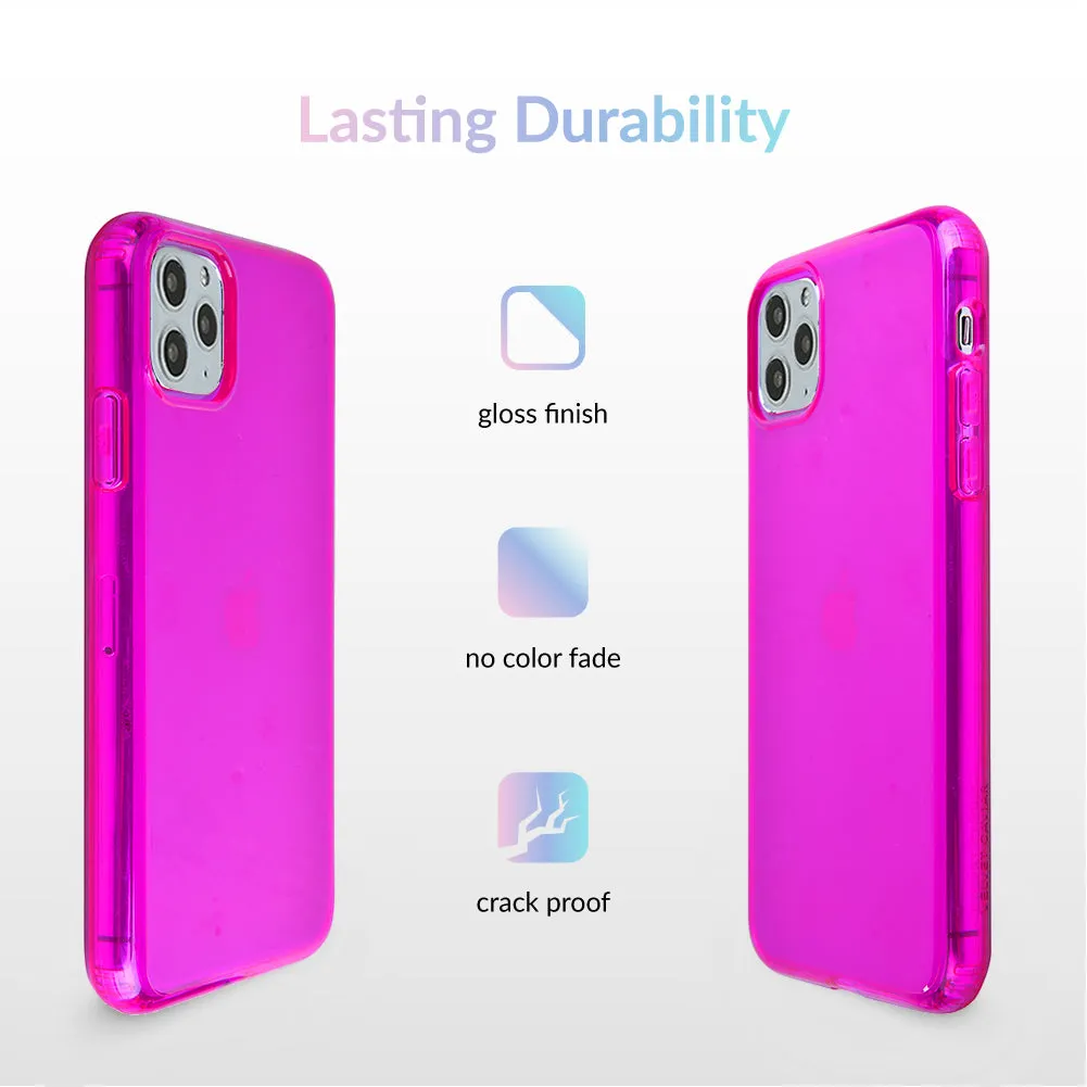 Neon Purple iPhone Case