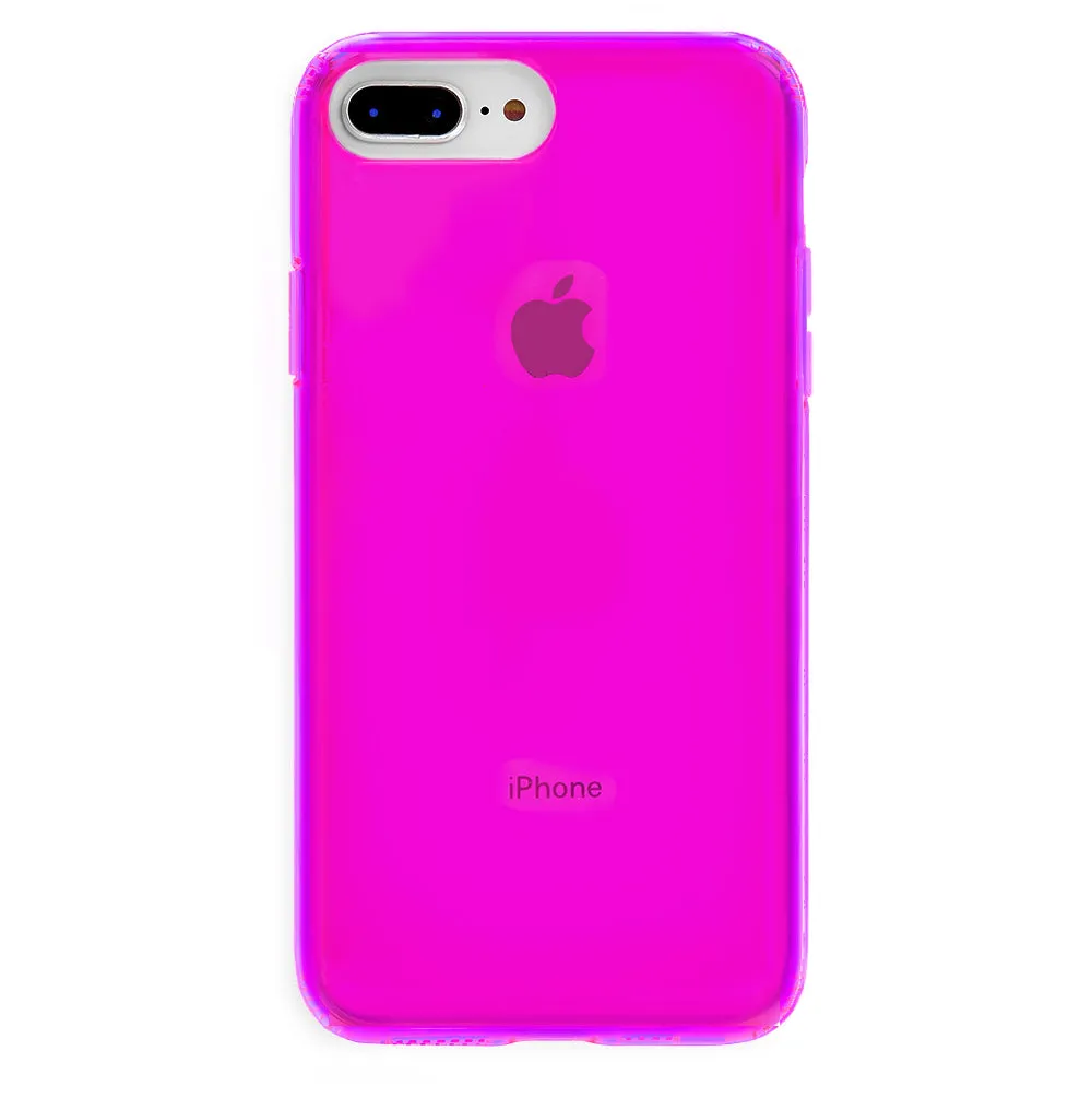 Neon Purple iPhone Case