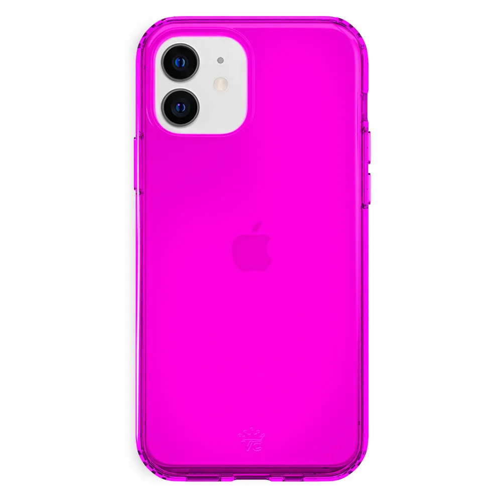 Neon Purple iPhone Case