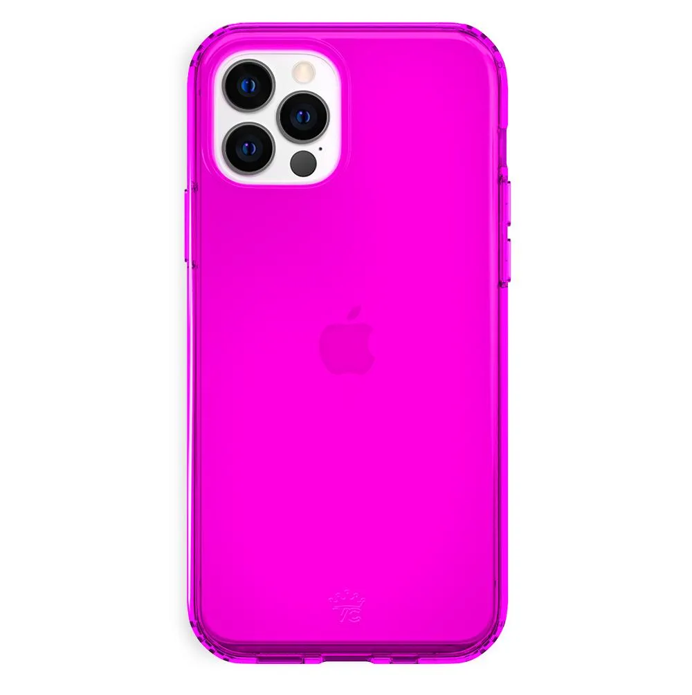 Neon Purple iPhone Case