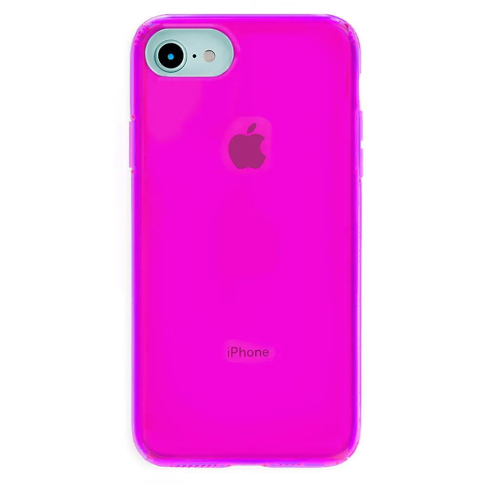 Neon Purple iPhone Case