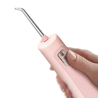 New - Waterpik Cordless Revive Portable Battery Operated Water Flosser - WF-03W034 - Blush Pink