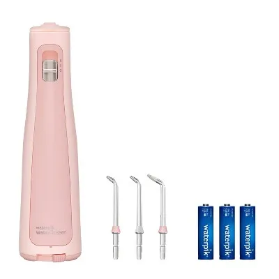 New - Waterpik Cordless Revive Portable Battery Operated Water Flosser - WF-03W034 - Blush Pink