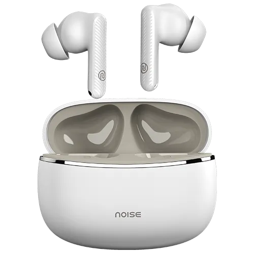 Noise Aura Buds in-Ear Truly Wireless Earbuds with 60H of Playtime, Quad Mic with ENC, Dual Device Pairing, Instacharge (10 min = 150 min), 12mm Polymer Composite Driver, BT v5.3