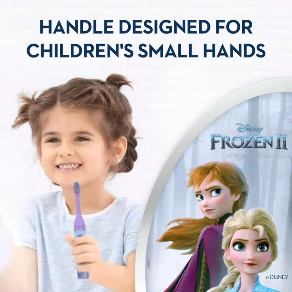 Oral-B Pro Health Disney Frozen Battery Power Electric Toothbrush for Kids - Anna