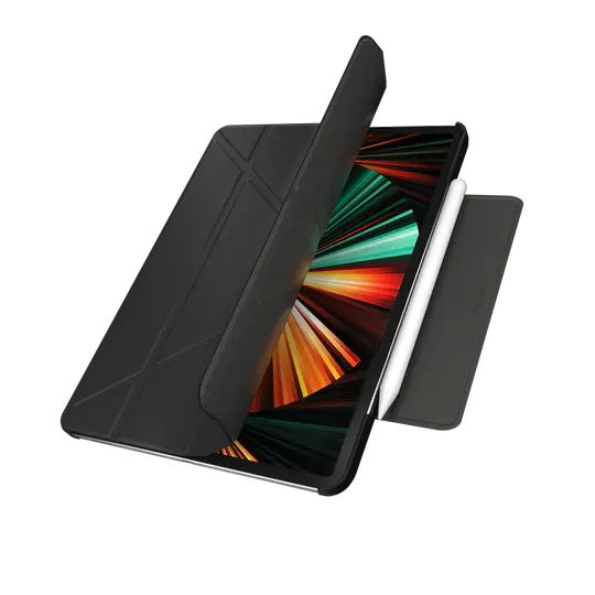 Origami Folding Folio Case For 2022 iPad 10th, 0.9) - Black