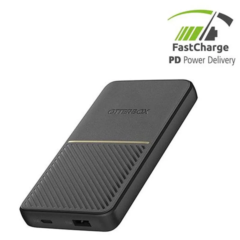 Otterbox Power Bank 10K Mah Usb A&C 18W Usb-Pd Black